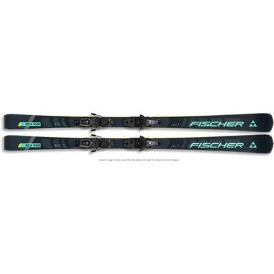 FISCHER Damen Racing Ski RC4 POWER AR + RS 10 PR, Größe 155 in Schwarz