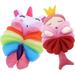 2pcs s Bath Ball Cleaning Towels Bath Sponges for Shower Bath Tub Scrubber Exfoliating Loofah Mermaid Loofahs Bathing Sponge Household Bath Loofah Bath Loofahs Bath Supply