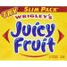 Wrigley S Juicy Fruit Slim Pack 14 Ounce