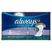 Always Ultra Thin Overnight Pads Winged Unscented Size 5 (Pack of 8)