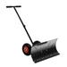 Snow Shovel with Wheels, Snow Plow Shovel Angle & Adjustable Handle