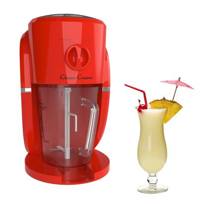 Frozen Drink Maker - Mixer and Ice Crusher Machine by Classic Cuisine (Red)