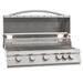 Blaze LTE 40-Inch 5-Burner Built-In Propane Gas Grill with Rear Infrared Burner & Grill Lights