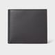 Paul Smith Black Leather Leather Monogrammed Billfold Wallet