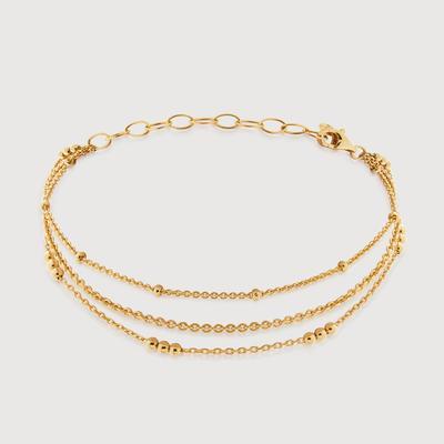 Gold Layered Chain Bracelet