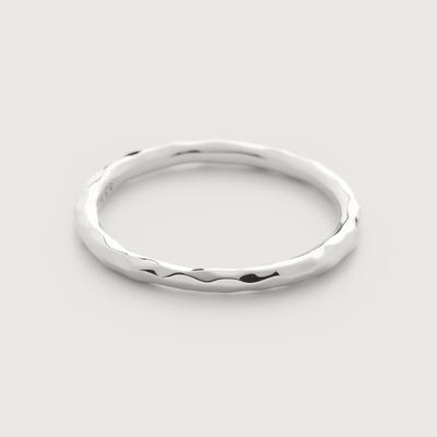 Hammered Ring, Sterling Silver