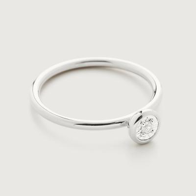 Sterling Silver Diamond Essential Ring Diamond