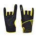 Etereauty Gloves Bowling Glove Support Exercise Training Powerlifting Up Pull Rowing Workout Gym Wrist Fitness Grip Saver Thumb