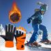 Kayannuo Christmas Clearance Outdoor Winter Children s Ski Gloves Warm And Waterproof Student Skating Riding Gloves