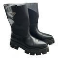 Prada Leather biker boots