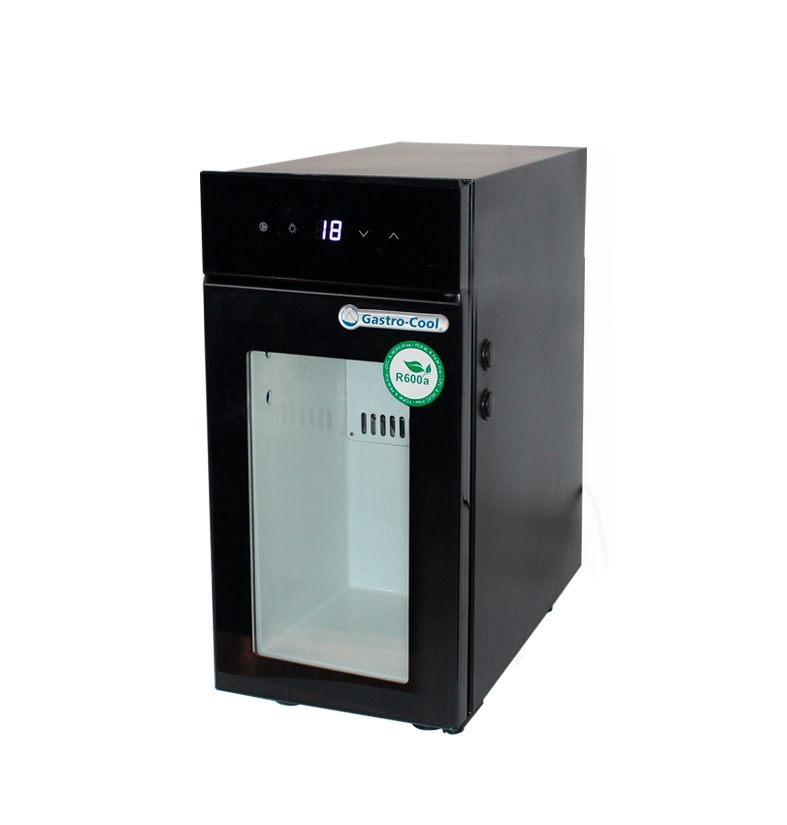 Gastro-Cool Milchkühlschrank mit Glastür - Milchbehälter - digitaler Temperaturanzeige Image