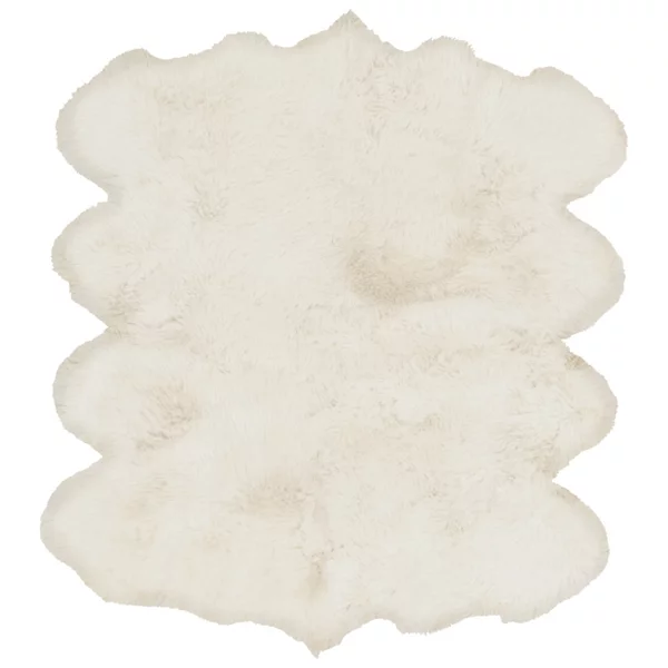 Surya Sheepskin SHS 9600 Hand Made Area Rug