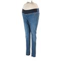 Old Navy Jeans - Mid/Reg Rise Skinny Leg Jeggings: Blue Bottoms - Women's Size 12 - Medium Wash