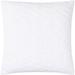 Hokku Designs Kinlow Cotton Throw Pillow Polyester/Polyfill in White | 18" x 18" | Wayfair F1342B107DD245AB84A86F8376C758CE