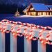 The Holiday Aisle® Christmas Lights, Candy Cane Rope Lights 33FT 200 LED Waterproof | Wayfair ED16B13736AF44FEAEF0869C7BD270EC