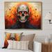 Trinx Skull Eternal Rest Geometric I - Modern Wall Art Prints Metal | 30 H x 40 W x 1.5 D in | Wayfair 52ACE68444BA4118A5F31EFA5B25B952