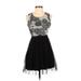 Anthropologie Cocktail Dress: Black Dresses - Women's Size 2X-Small Petite