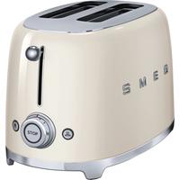 SMEG Toaster TSF01CREU beige (creme) 2-Scheiben-Toaster