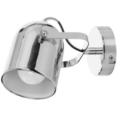 SPOT LIGHT Wandleuchte "Inga", grau (chrom), Ø 9,30cm H: 20,50cm, Lampen, Wandleuchte aus Metall für den Flur, Wohn- und Essbereich Image