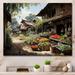 Red Barrel Studio® Thai Village Market I Canvas, Cotton | 12 H x 20 W x 1 D in | Wayfair 16C784FF28A140B392B943C5BFBF82A2