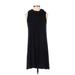 Mossimo Casual Dress - A-Line Crew Neck Sleeveless: Black Dresses - Women's Size X-Small