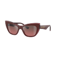 Dolce&Gabbana Woman Sunglass DG4417 - Frame color: Bordeaux/Transparent Bordeaux, Lens color: Pink Mirror Silver Gradient