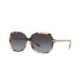 Michael Kors Woman Sunglass MK2024 Adrianna II - Frame color: Pink Tortoise, Lens color: Light Grey Gradient