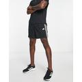 adidas Training Train Essentials 3 stripe shorts in black