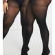 ASOS DESIGN Curve 2 pack 60 denier tights in super stretch fit in black