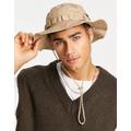 New Era adventure bucket hat in brown
