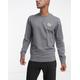 Emporio Armani EA7 core nylon mix sweatshirt in grey