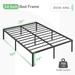 Novilla 14-inch Metal Platform Bed Frame Easy Assembly