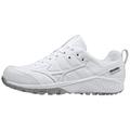 Mizuno Men s Mizuno Ambition 2 All Surface Low Turf Shoe Size 4 White (0000)