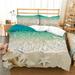 3D Duvet Covers Seaside Style Bedding Set Children Teens Home Textiles Microfiber Bedspreads California King(98 x104 )