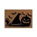 Hallowee n Decorations Mats for Front Door Door Hallowee n Welcome Outside Coir Mats Decoration Hangs