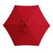 Outdoor Fall Tools Garden Umbrella Outdoor Stall Umbrella Beach Sun Umbrella Replacement Cloth 78.7 Inch Diameter Red One Size