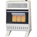 Procom Heating Liquid Propane Vent Less Infrared Plaque Heater with Base Feet -15 000BTU T-Stat Control-Model-ML150TPA-B