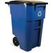 Rubbermaid Commercial Products 50 gal Brute Recycling Rollout Container