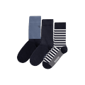 Björn Borg Core Ankle Sock 3-pack Navy, 41-45