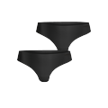 Björn Borg Performance Thong 2-pack Black, XS