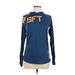 Reebok X CrossFit Active T-Shirt: Blue Activewear - Women's Size Small