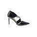 Jones New York Heels: Pumps Stiletto Cocktail Party Black Solid Shoes - Women's Size 10 - Pointed Toe