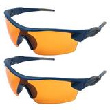 BattleVision Storm Weather Driving Glasses (2-Pack)