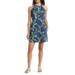 Aubrey Floral Glow Halter Dress - Blue - Tommy Bahama Dresses