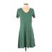 Amazon Essentials Casual Dress: Green Dresses - New - Women's Size X-Small