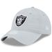 Women's New Era Gray Las Vegas Raiders Main Core Classic 2.0 9TWENTY Adjustable Hat