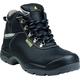 Delta Plus Sault 2 S3 Black Leather Mens Wide Fitting Steel Toe Cap Safety Boots (6.5 UK)