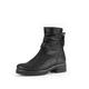 Gabor Women Ankle Boots | Ladies Bootees | Removable Insole | Low Boots | Half Boot | Ladies Boots | Bootie | Gathered | Black (Schwarz) / 04 | 40 EU - 6.5 UK