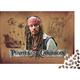 1000 Pieces Jigsaw Pirates of The Caribbean Puzzle Adults Puzzles Jigsaw Standard Jack Sparrow Puzzle Wooden Game Jigsaw Family Decoration Education Games Toys 1000pcs (75x50cm)