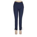 Columbia Active Pants - Mid/Reg Rise Skinny Leg Cropped: Blue Activewear - Women's Size Medium